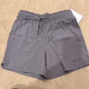 Brand New!! Boys Abercrombie Gray Motiontek Shorts. Size 9/10